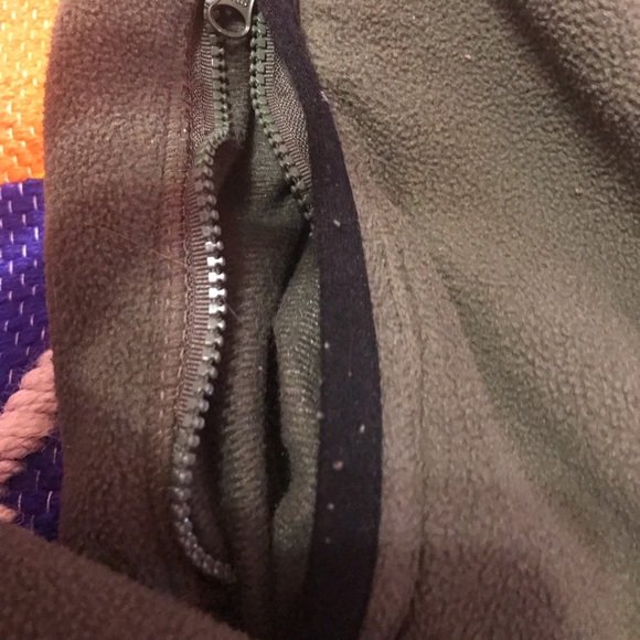 Athletic Works olive Green Fleece Pullover - Picture 2 of 4